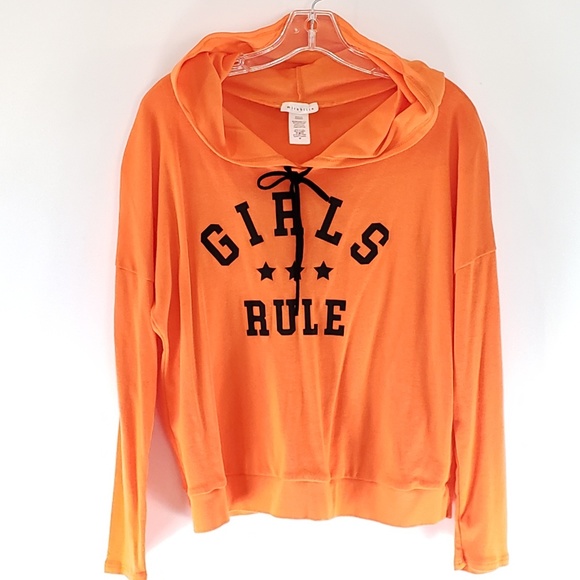 orange hoodie for girls